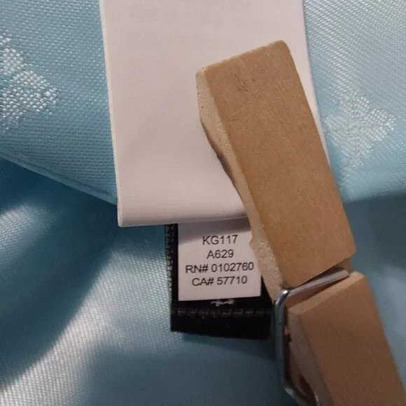 Kate Spade Dress 14 Light Blue Boucle Mini Fit Flare Sleeveless Feminine - Picture 11 of 15